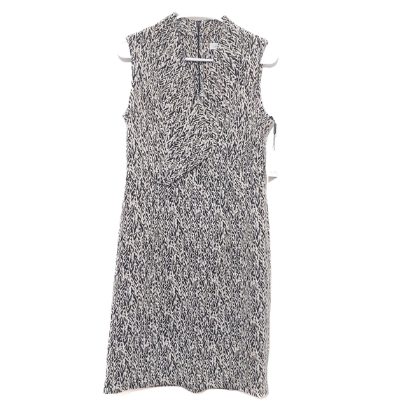 NWT Calvin Klein Designer Minimalist  Midi Dress Size 10 Church Workwear - Picture 2 of 10